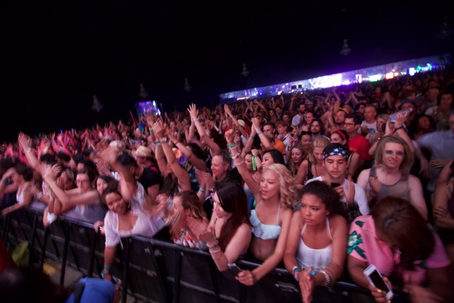 Urban Crowd at Coachella Concert