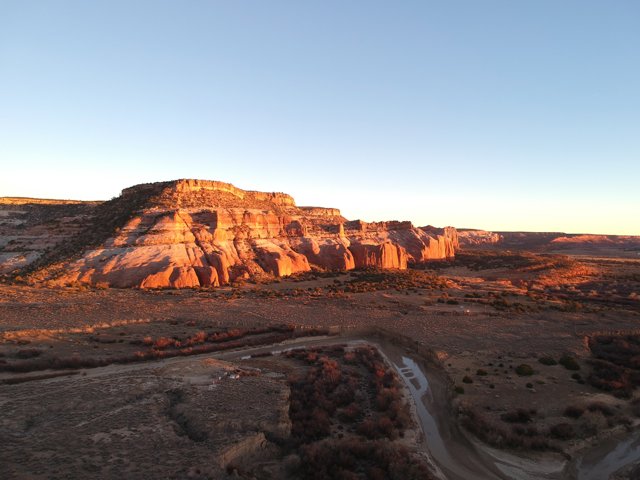 Sunset over the Red Rocks