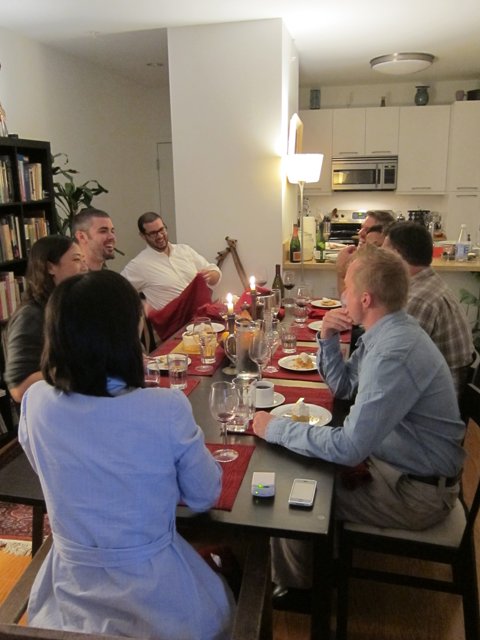 Chanukkah Dinner Party with Friends