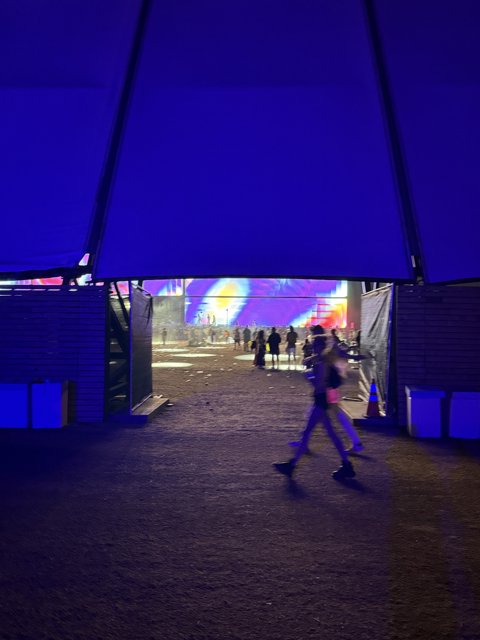 Evening Entrance at the Empire Polo Club