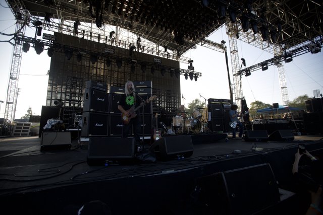 J Mascis and Band Rock the FYF Bullock concert
