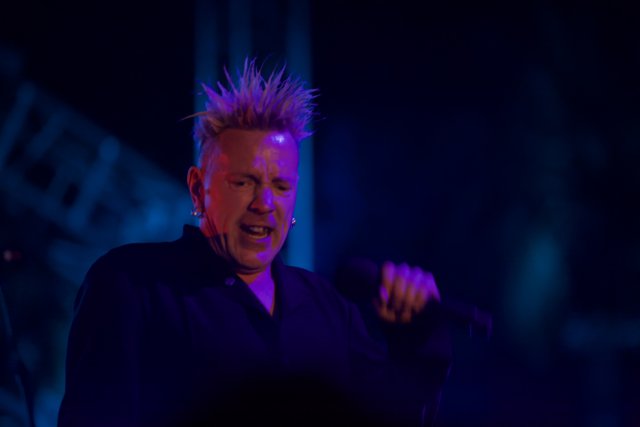 John Lydon Belting Out Tunes