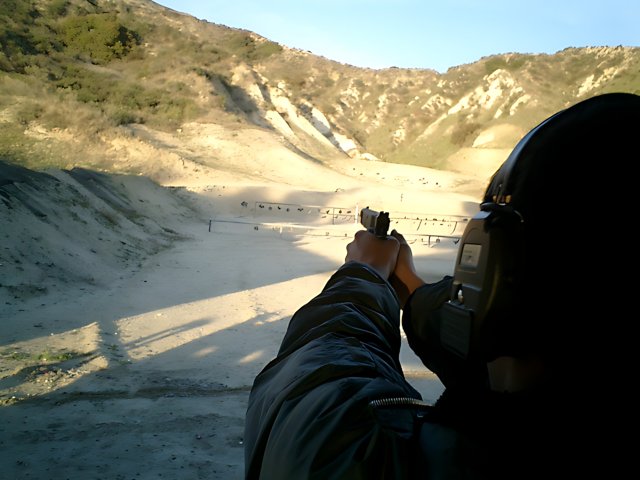 Shooting in the Desert