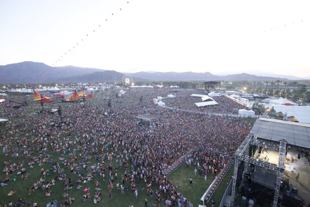 Concert-Goers Take Over Coachella Valley