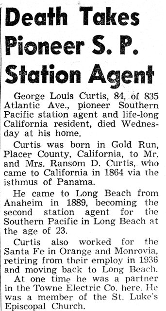 Remembering a Pioneer Station Agent