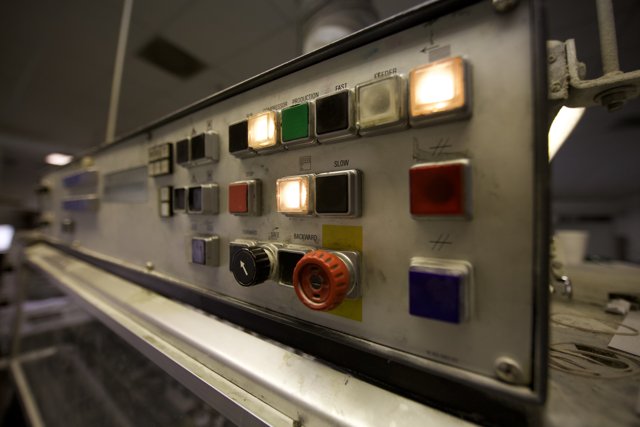Control Panel for Laboratory Machines