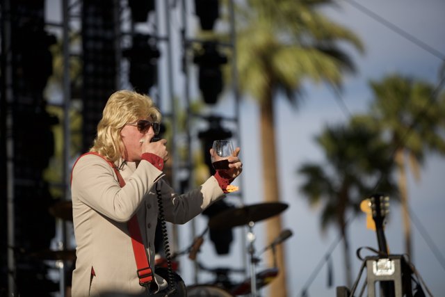 Coachella's Blonde Bombshell