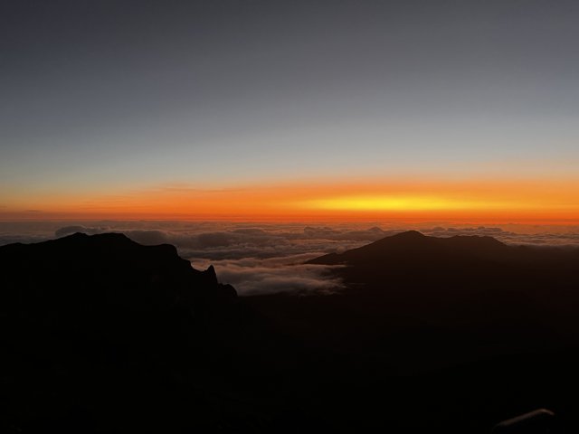 The Majestic Sunrise over the Clouds at Haleakalā National Park