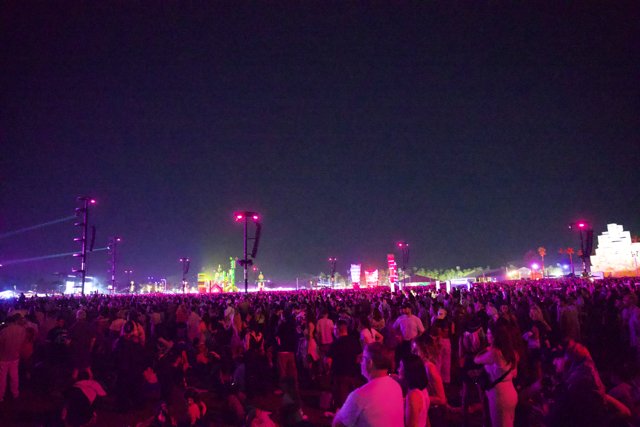 Vibrant Nights at Coachella 2024: A Festive Fusion under the Stars