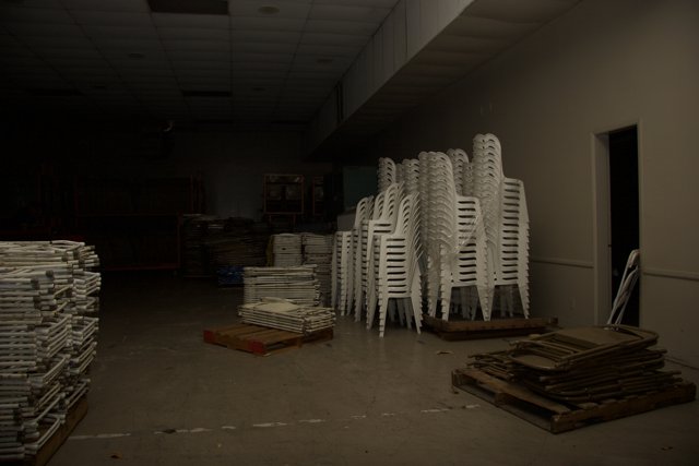 Chair Mountain in the Plywood Warehouse