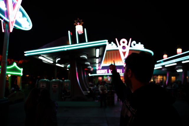 Neon Nights at Disneyland