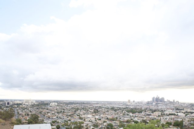 Urban Horizon on a Cloudy Day