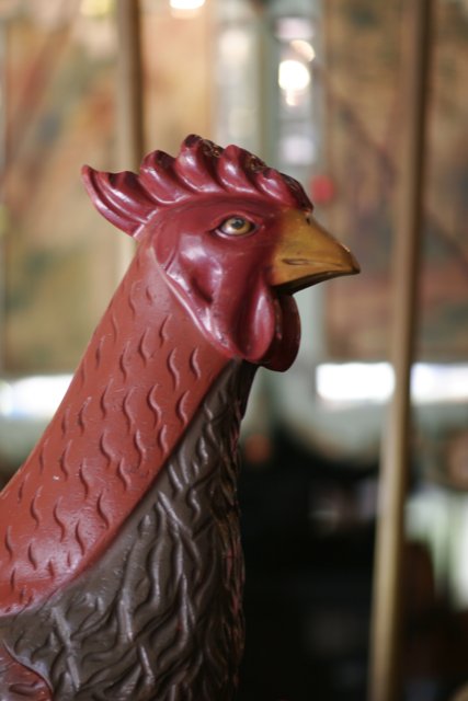 Regal Rooster Figurine