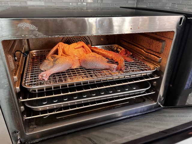 Roasting a Chicken in the Oven