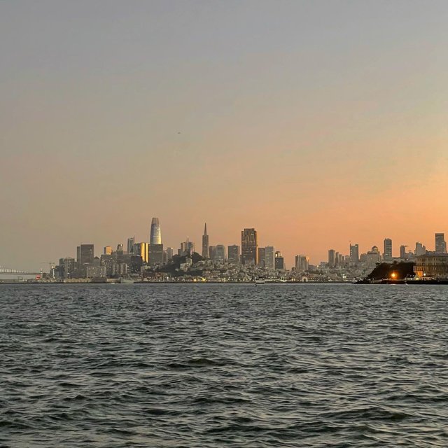 San Francisco Bay at Sunset