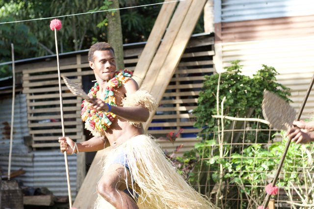 Traditional Hula Dance Performer