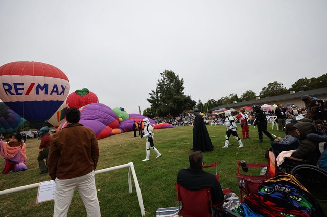 Star Wars Meets Hot Air Balloons at Sonoma County Festival