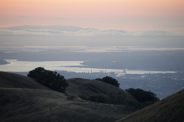 San Francisco Bay Twilight from Mount Diablo