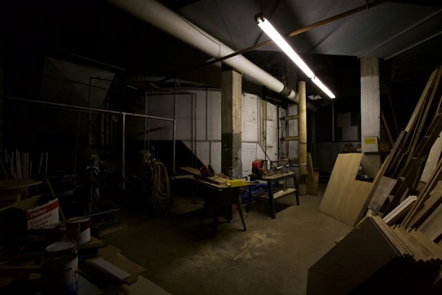 Crafting in the Dark Room