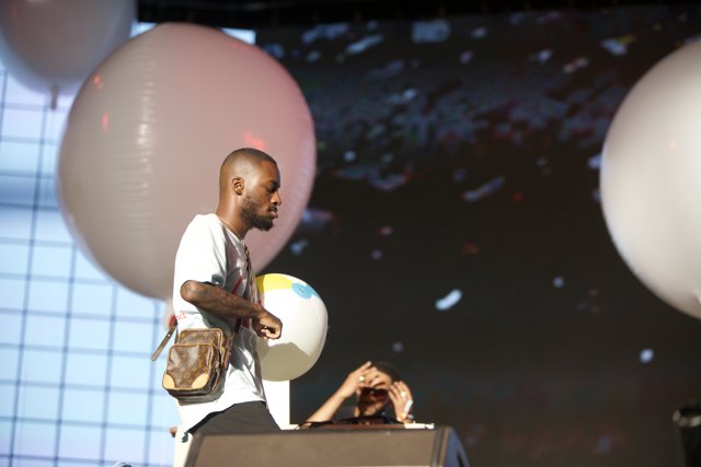Balloon Man on Stage