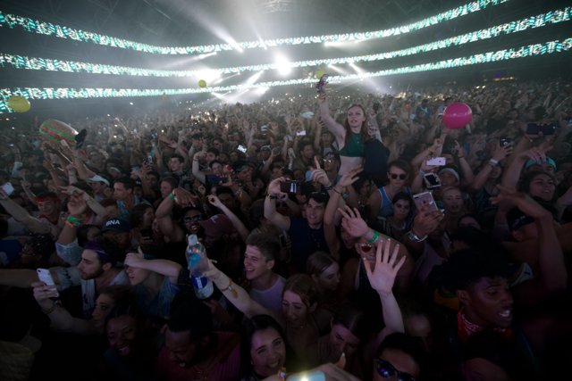 Concertgoers share energy and excitement