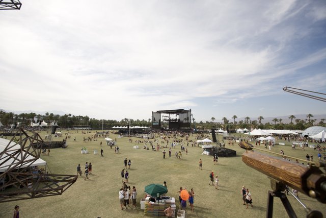 Coachella Music Festival Draws Massive Crowd Outdoors