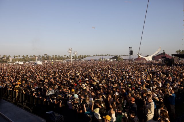 Ryoji Aikawa in a Sea of Music Festival Fans