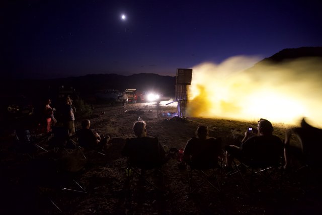 Igniting the Night: Watching a Rocket Launch