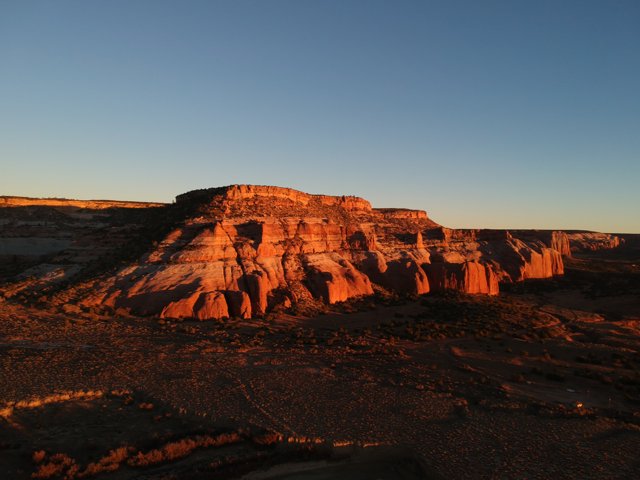 Red Rock Sunset on the Plateau