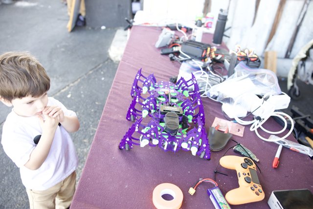 Curiosity Unleashed: Future Innovator at Play