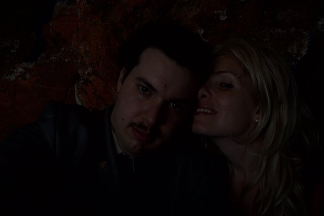 Couple Poses Together on Halloween Night 2006