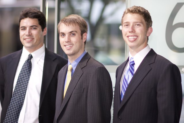 Three Men in Suits