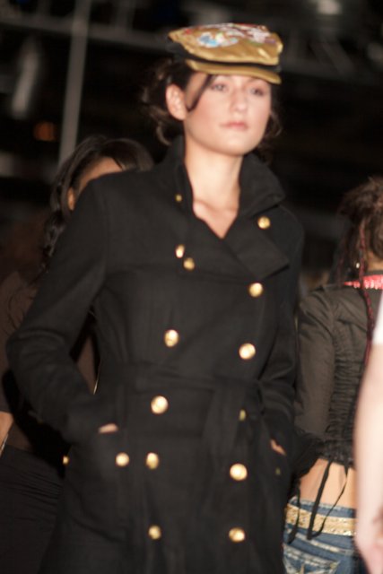 Black Coat Elegance