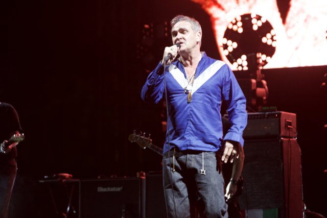 Morrissey Rocks the Stage