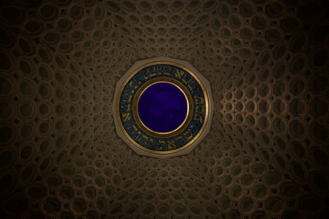 The Blue Gemstone Dome