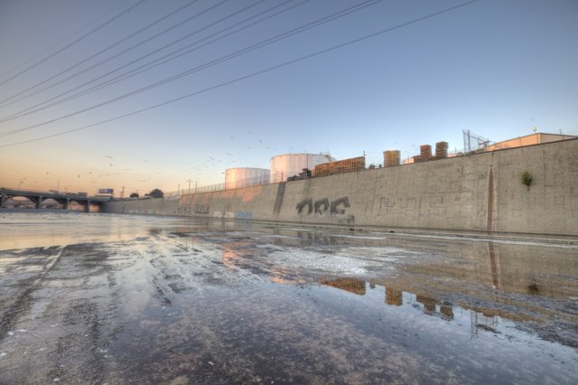 A Graffiti Wall Amidst Urban Architecture