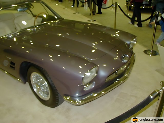 Classic Convertible on Display at LA Auto Show