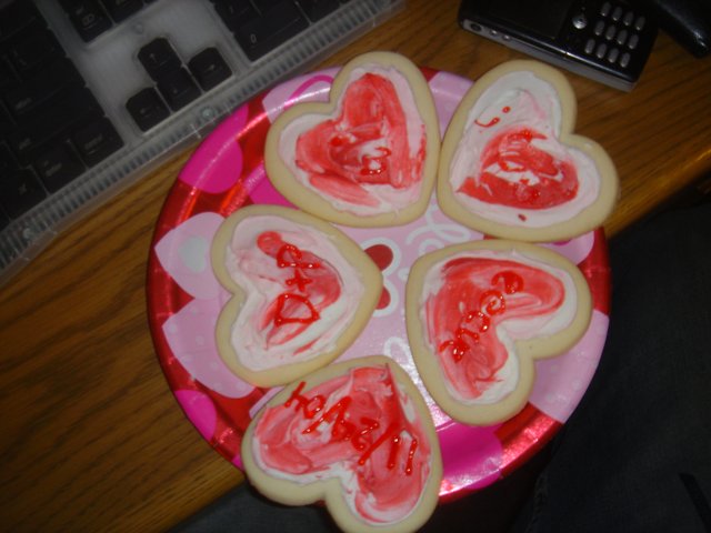 Heart-Shaped Cookies for Valentine's Day