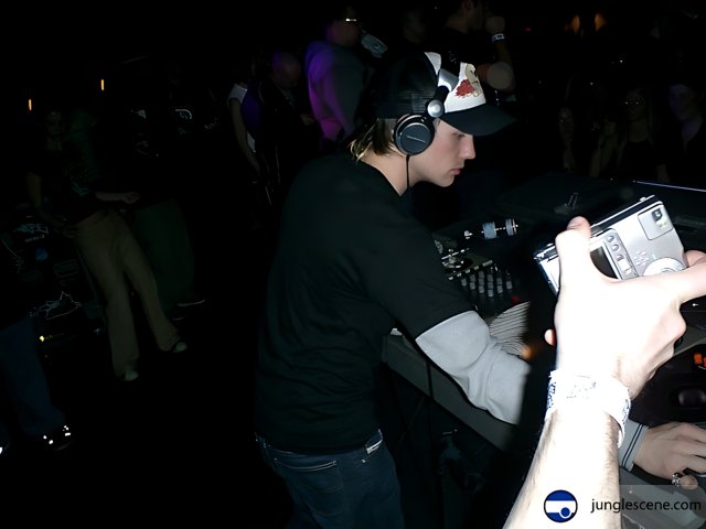 DJ at Nightclub