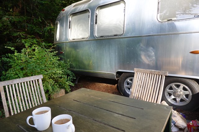 Coffee Break by Vintage Airstream Trailer