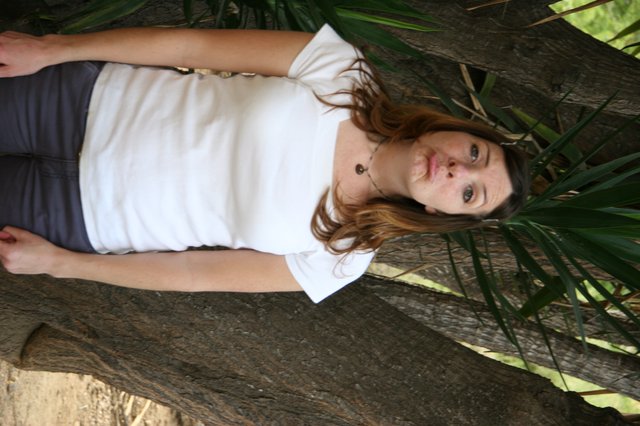 Young Woman Making a Playful Face Outdoors