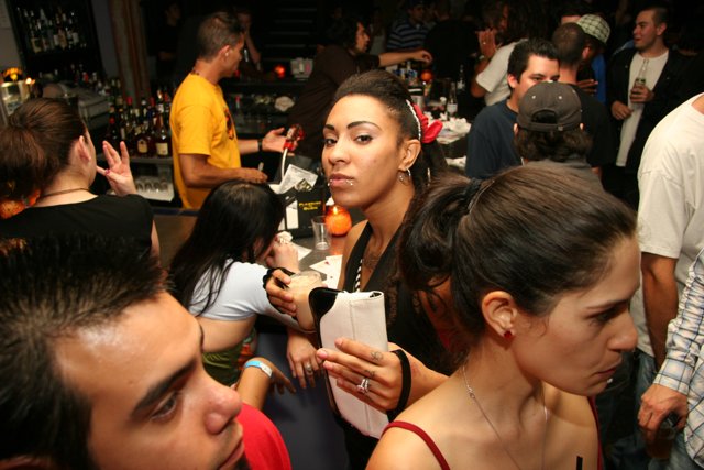 The Busy Bar Scene
