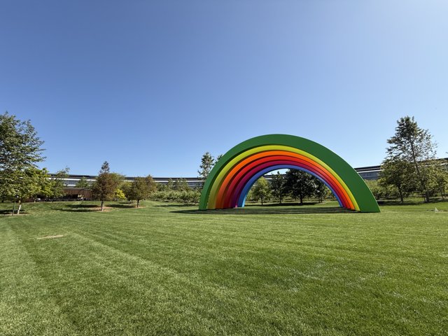 Vibrant Arch at Apple Park
