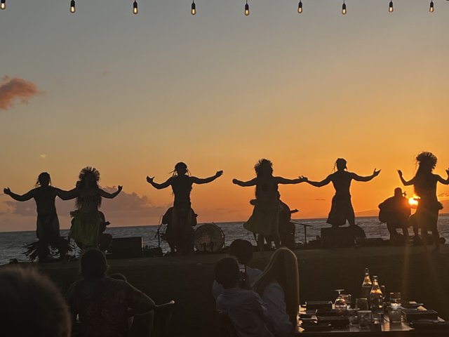 Dancing into the Sunset on Maui