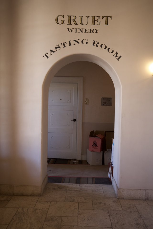 Gruet Winery Tasting Room Entrance in Santa Fe