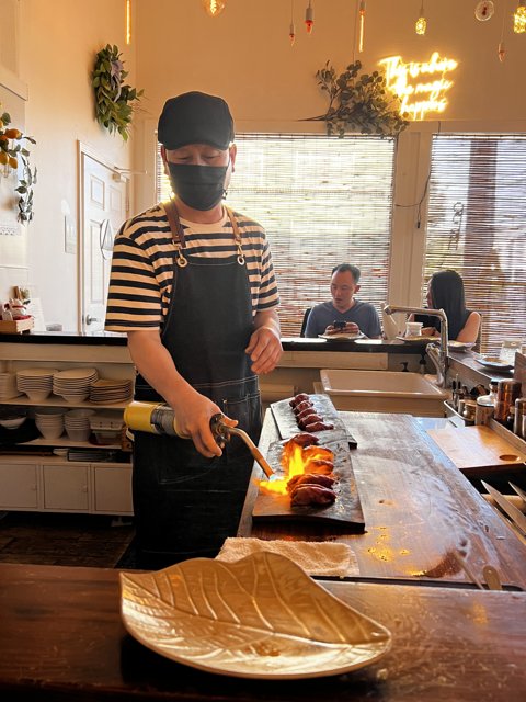 Masked Chef in the Kitchen