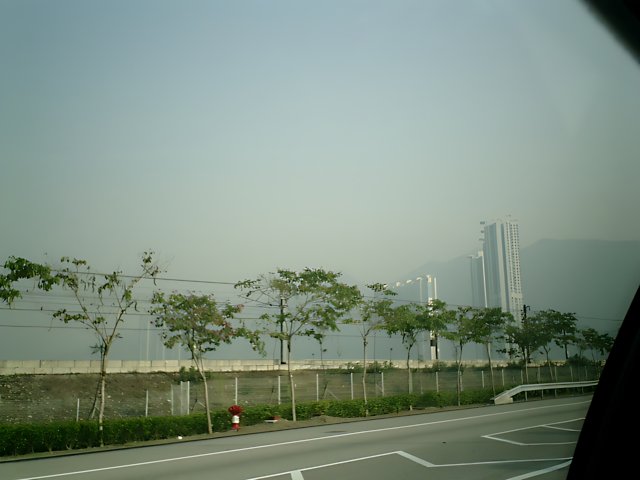 Foggy Urban Scenery