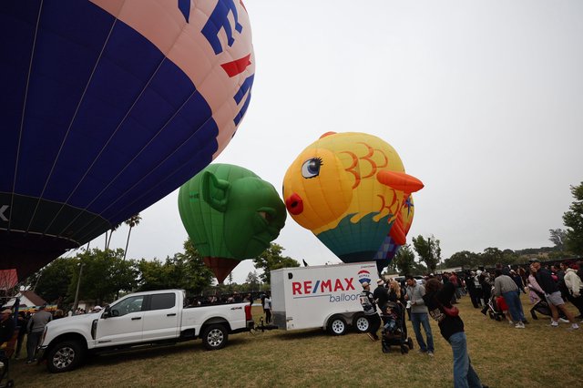 Whimsical Hot Air Balloons Dazzle Sonoma County Classic