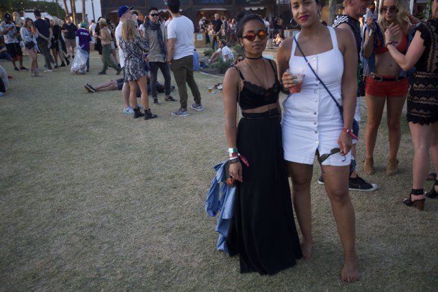 Fashionable Duo at Coachella