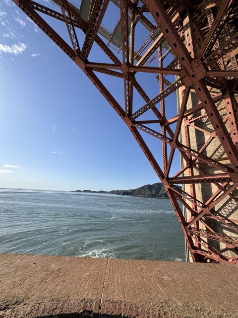Golden Marvel - An Iconic View of Golden Gate Bridge